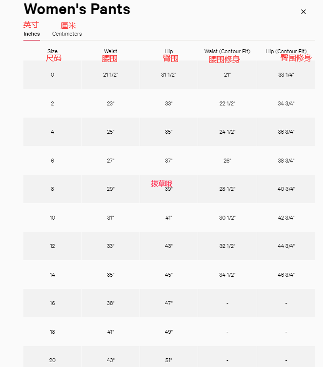 6686体育官网lululemon瑜伽裤尺码怎么选Lululemon瑜伽裤尺码对照(图2)